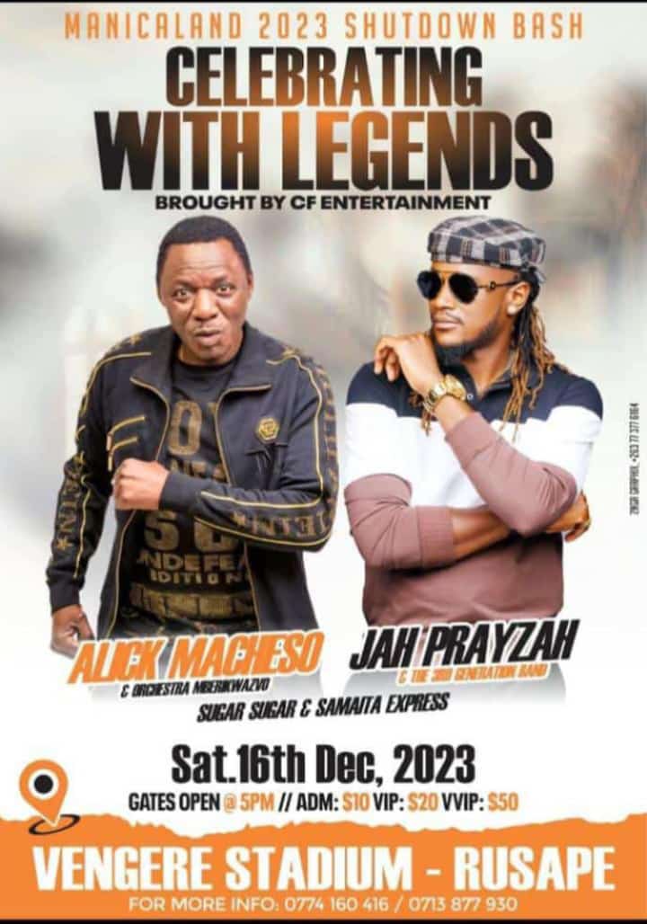 Manicaland 2023 shutdown with the Legends