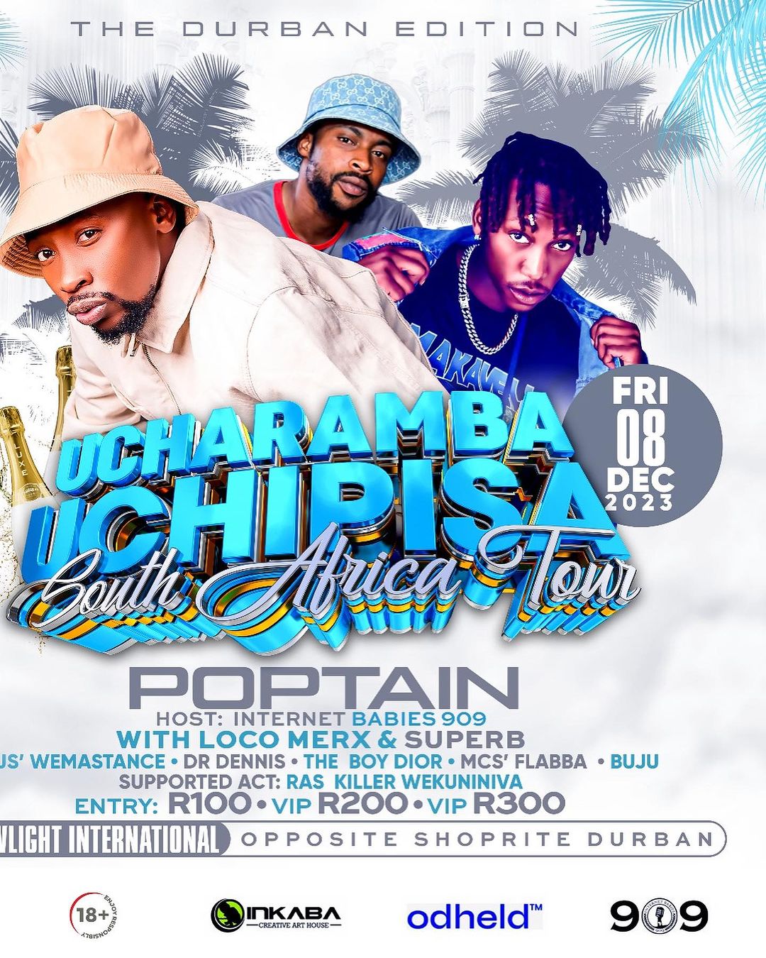 Poptain in Durban