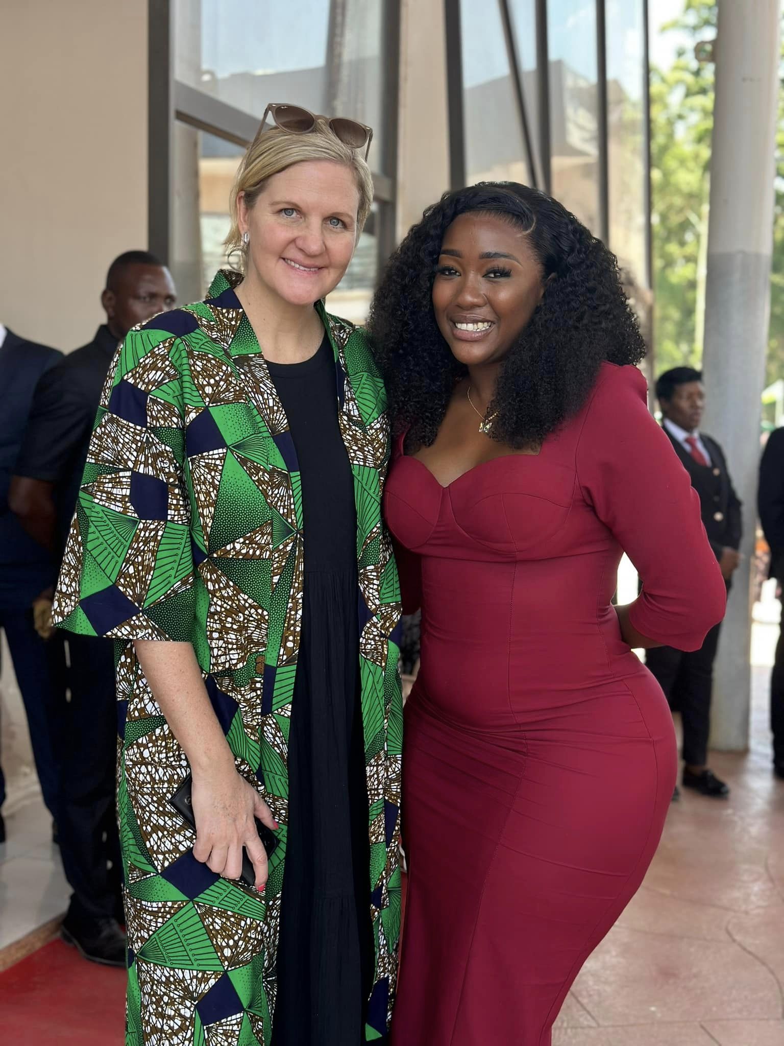 Tariro Gezi with Kirsty Coventry