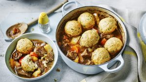 beef stew with dumplings