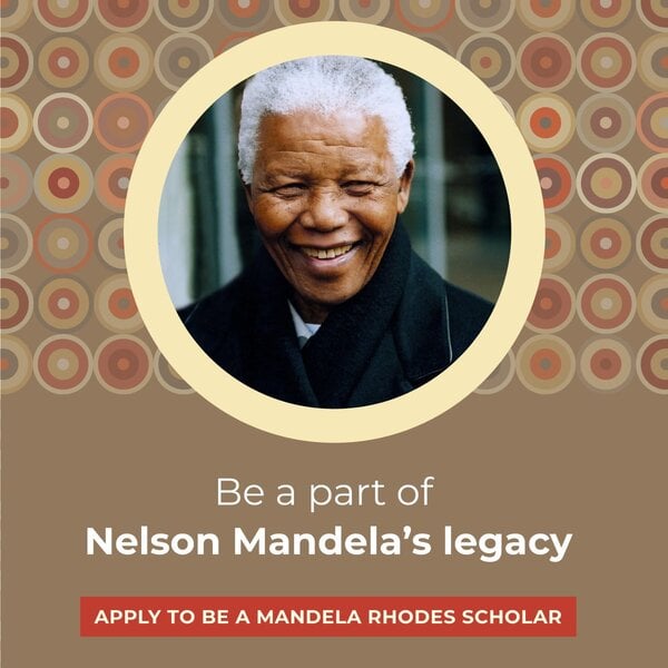Mandela Rhodes scholarship