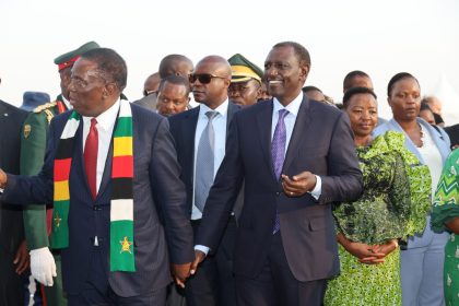Pres Mnangagwa and Ruto
