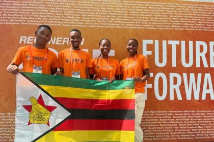Zimbabwe Science Fair team